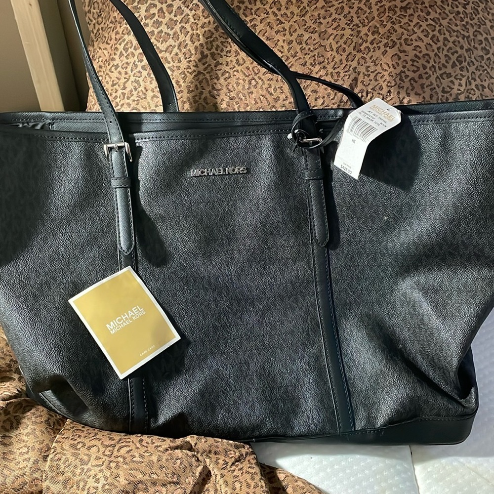 Michael Kors Black Tote Bag
